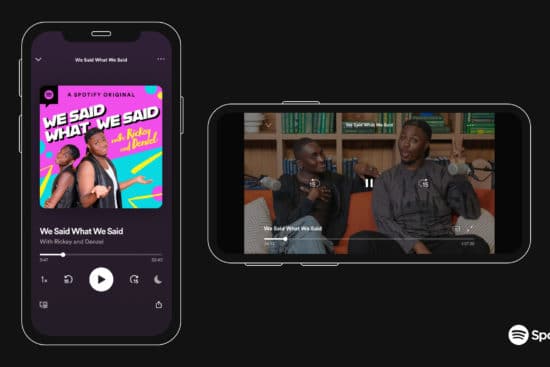 "Spesifikasjoner for videopodkast på Spotify – format, oppløsning og bitrate"