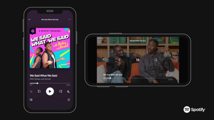 "Spesifikasjoner for videopodkast på Spotify – format, oppløsning og bitrate"